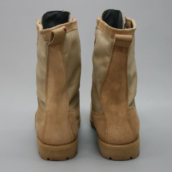 Addison Men's 15.5 W Wide Temperate Weather Desert Tan GoreTex US Combat Boots - Picture 3 of 12